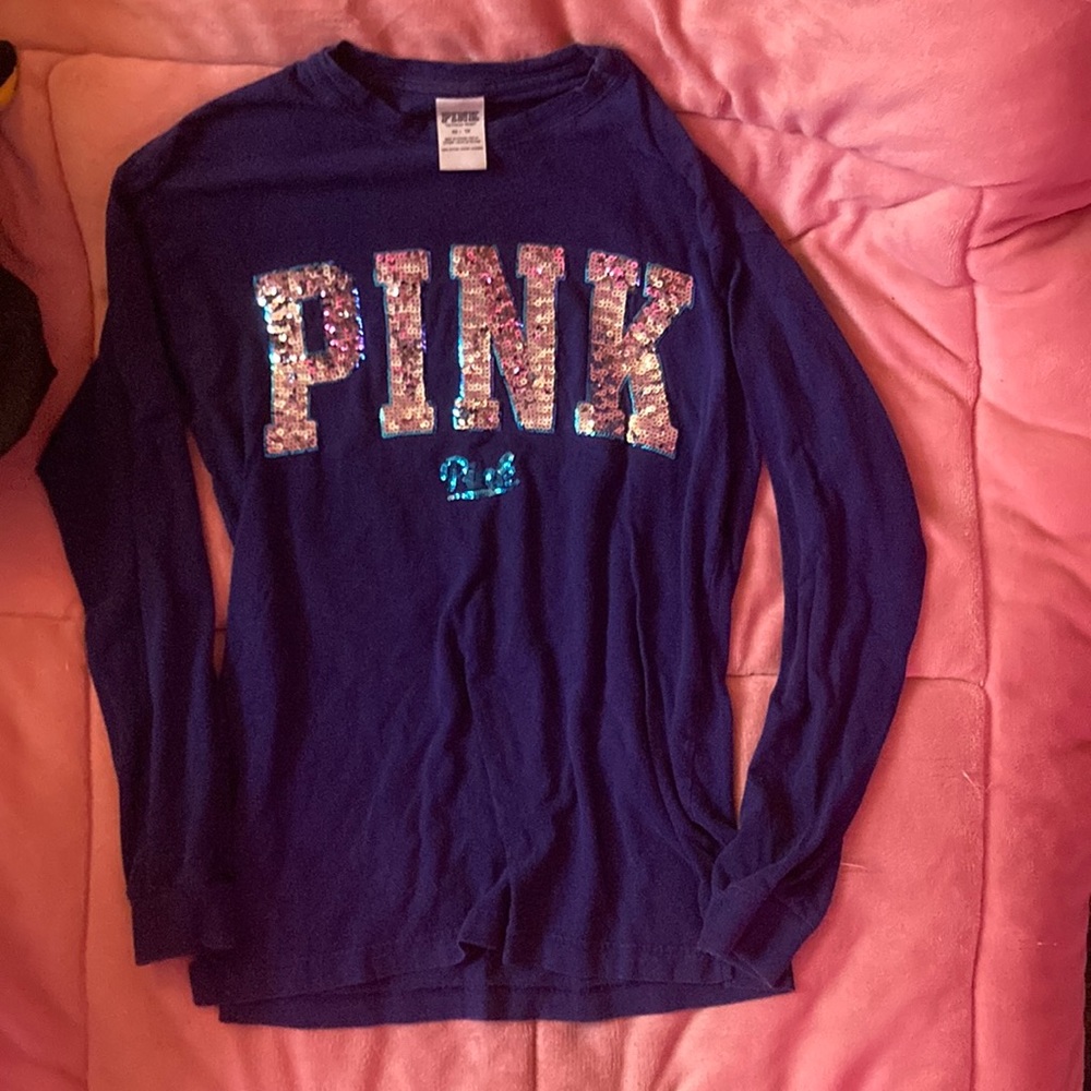 Brand~Pink. Size~XS. Color Blue